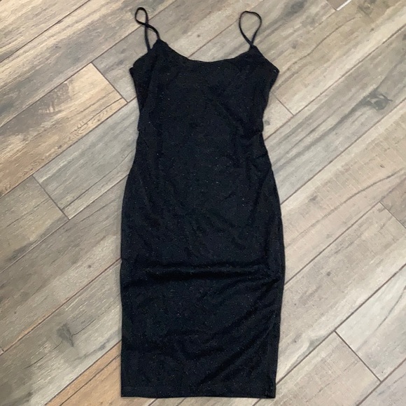 Beautiful sparkle black midi dress! - Picture 1 of 3